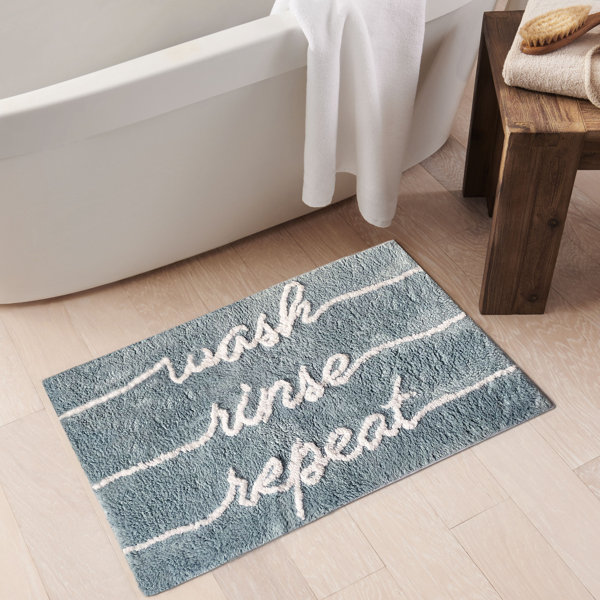 Gracie Oaks Bazartete 100 Cotton Bath Rug & Reviews Wayfair